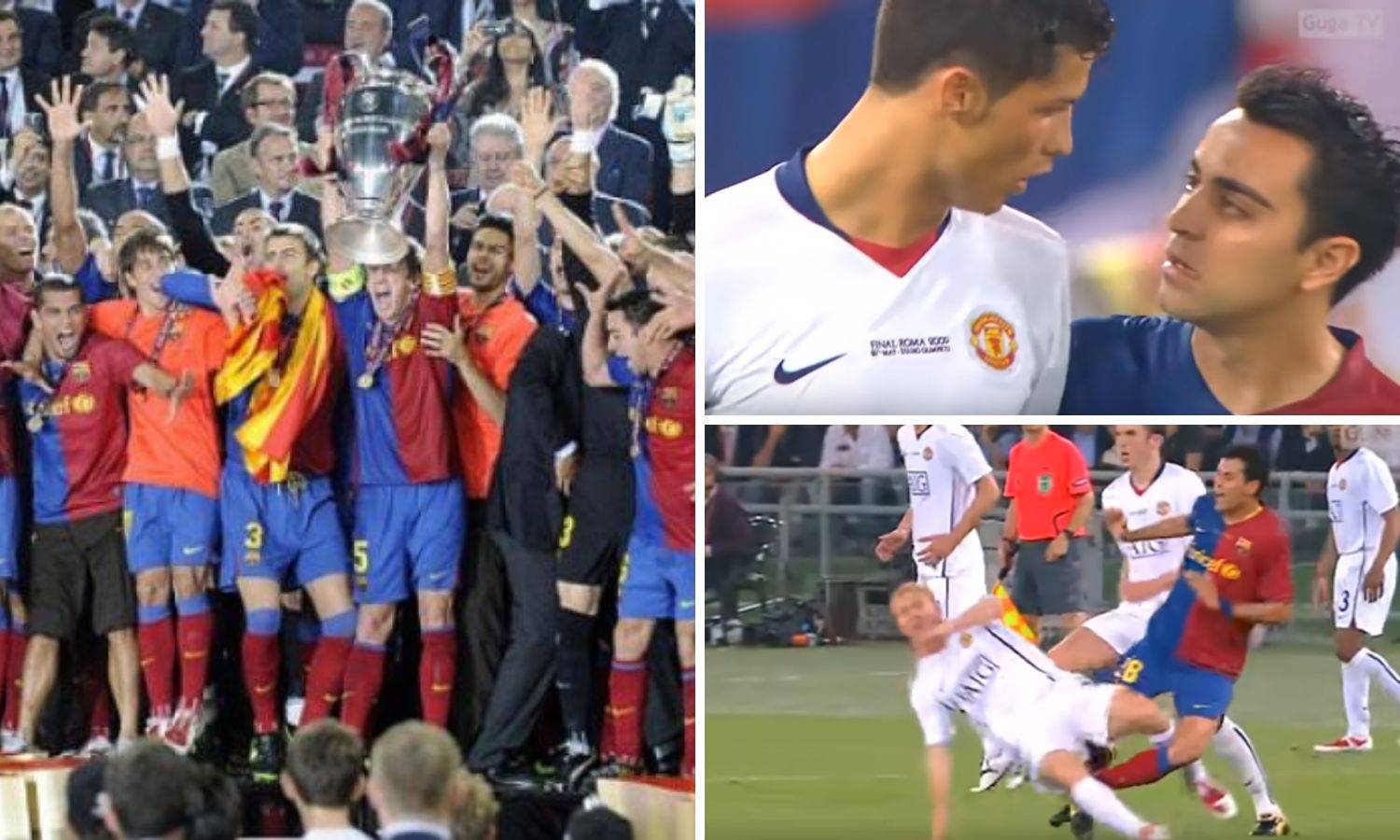 Iniesta odveo Barcelonu u Rim, a tamo Messi zabio - glavom...
