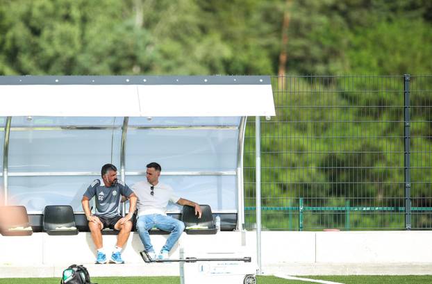 Radomlje: Pripremna nogometna utakmica između Kalcer Radomlje i HNK Hajduk