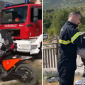 Mladić kod Kaštela oduševio je vatrogasce: 'Na motociklu nam je dostavljao vodu i opremu...'