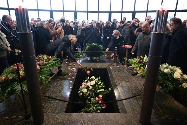 Zagreb: Posljednji ispraćaj Siniše Šveca