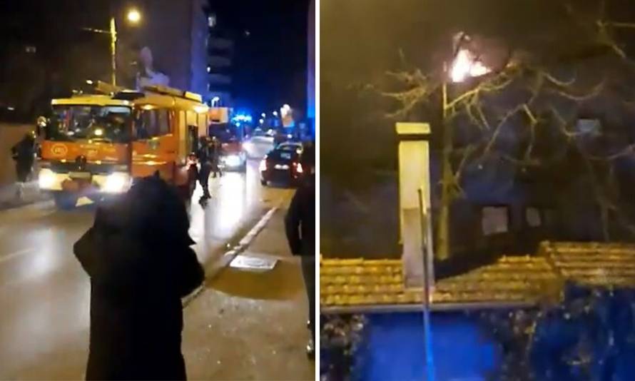 Video: Gorio kultni restoran u Zagrebu, čovjeka odvezla Hitna