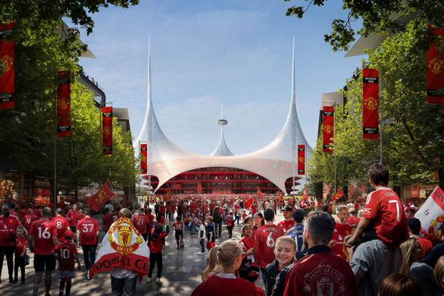 Manchester United New Stadium Renders