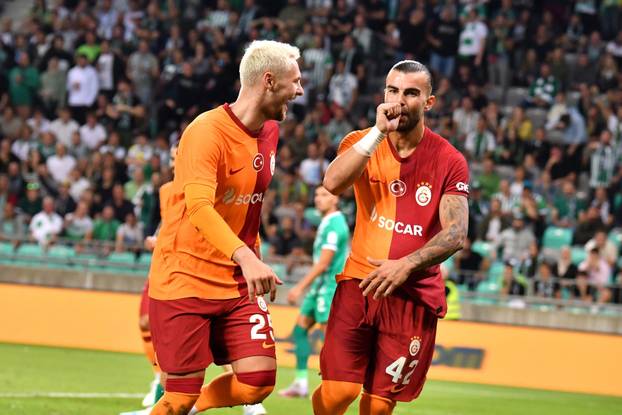 Olimpija v Galatasaray, Stozice, Ljubljana, Slovenia - 08 Aug 2023