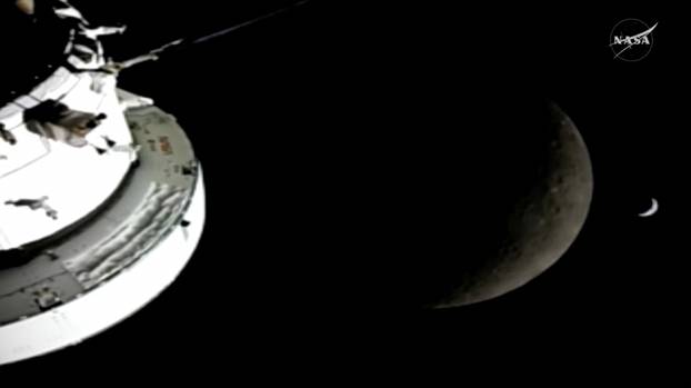 Artemis II mission's Orion capsule reaches its furthest distance from Earth
