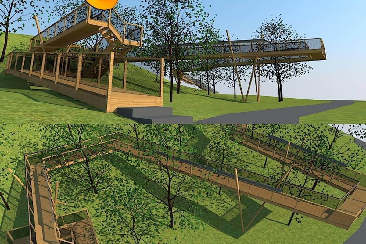 U Zelenjaku u Zagorju gradi se Staza kroz krošnje duga 125 m