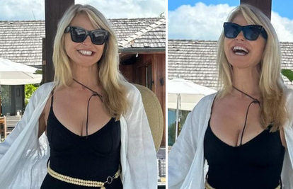 Bivši model Christie Brinkley pohvalila se linijom u 71. godini