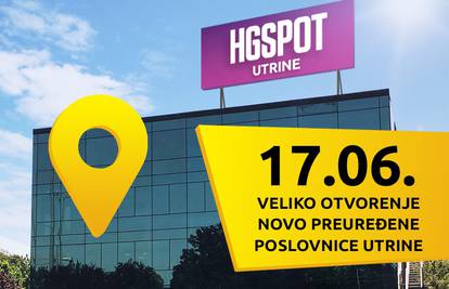 Otvorenje novo preuređene HGSPOT poslovnice Utrine!