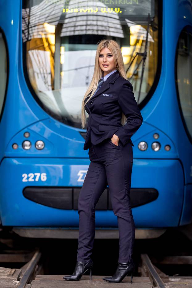 Zagreb: Iva Pandžić, 
vozačica tramvaja