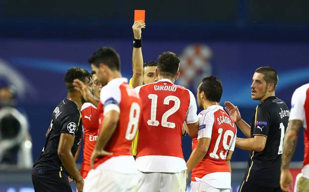 Zagreb: UEFA Liga prvaka, skupina F, 1. kolo, GNK Dinamo - Arsenal FC