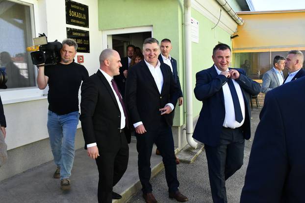 Predsjednik RH Zoran Milanović na obilježavanju Dana Općine Stari Mikanovci