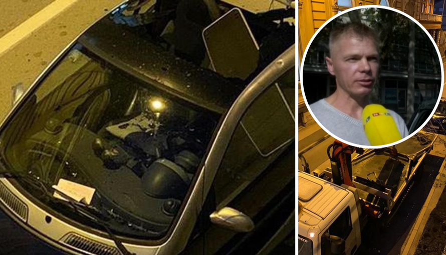 Rusu skršili auto: 'Katastrofa, slomili mi krov, razbili staklo...'