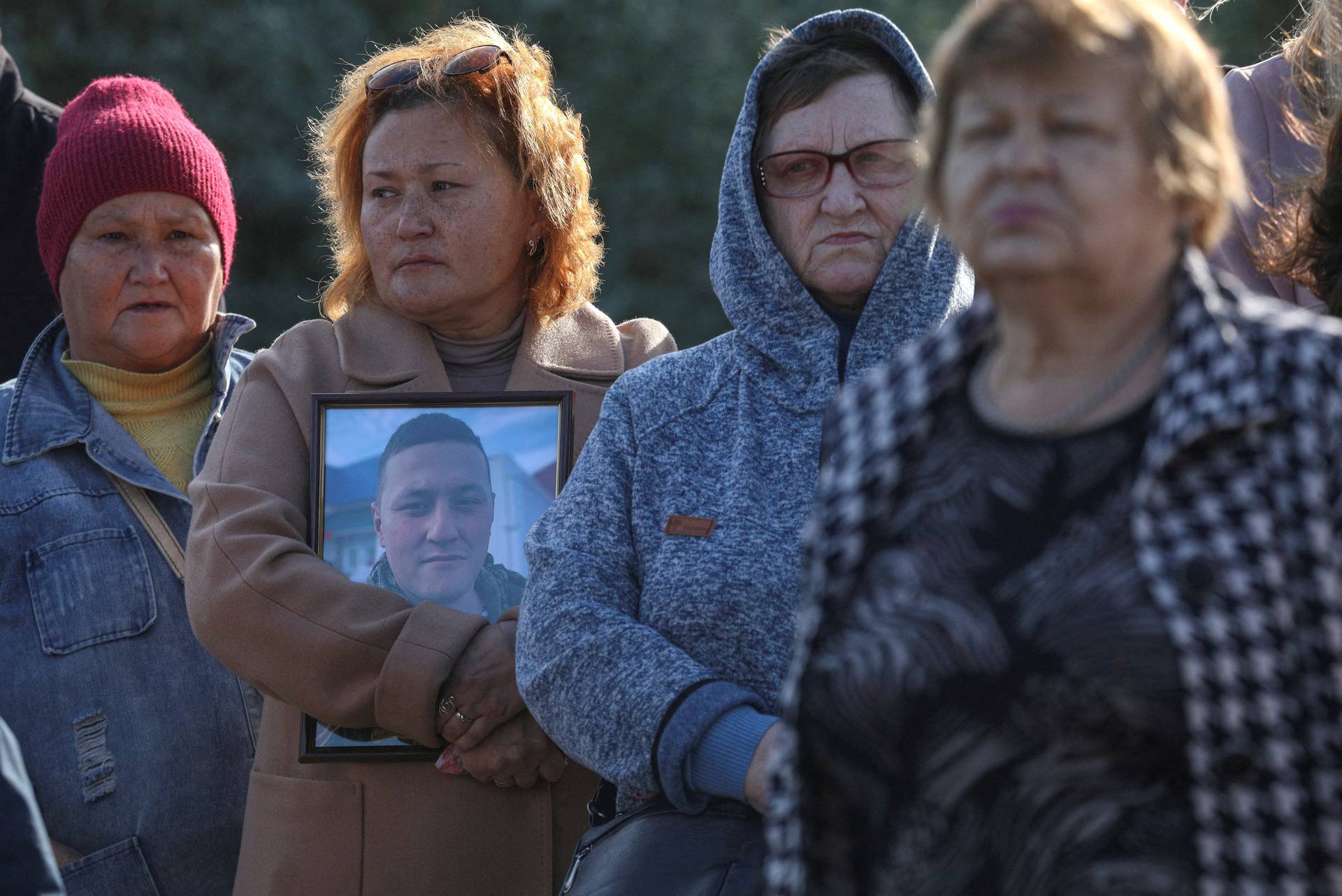 An event in memory of fallen Russian service members in Sevastopol