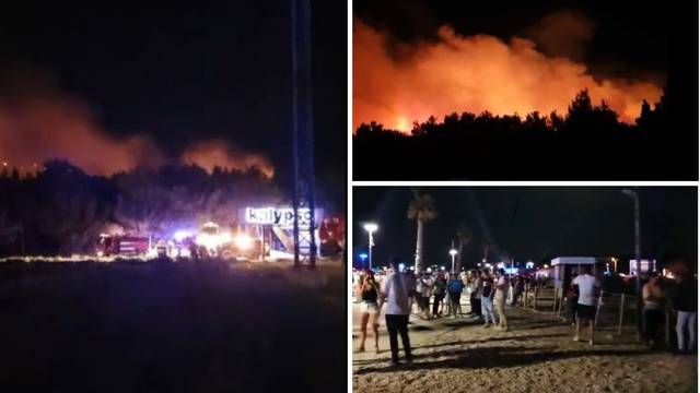 Planulo Zrće! Evakuirali klub Kalypso zbog velikog požara