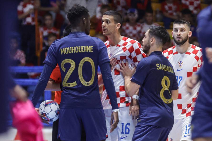 Susret Hrvatske i Francuske u okviru Elitnog kola kvalifikacija za Svjetsko prvenstvo 2024