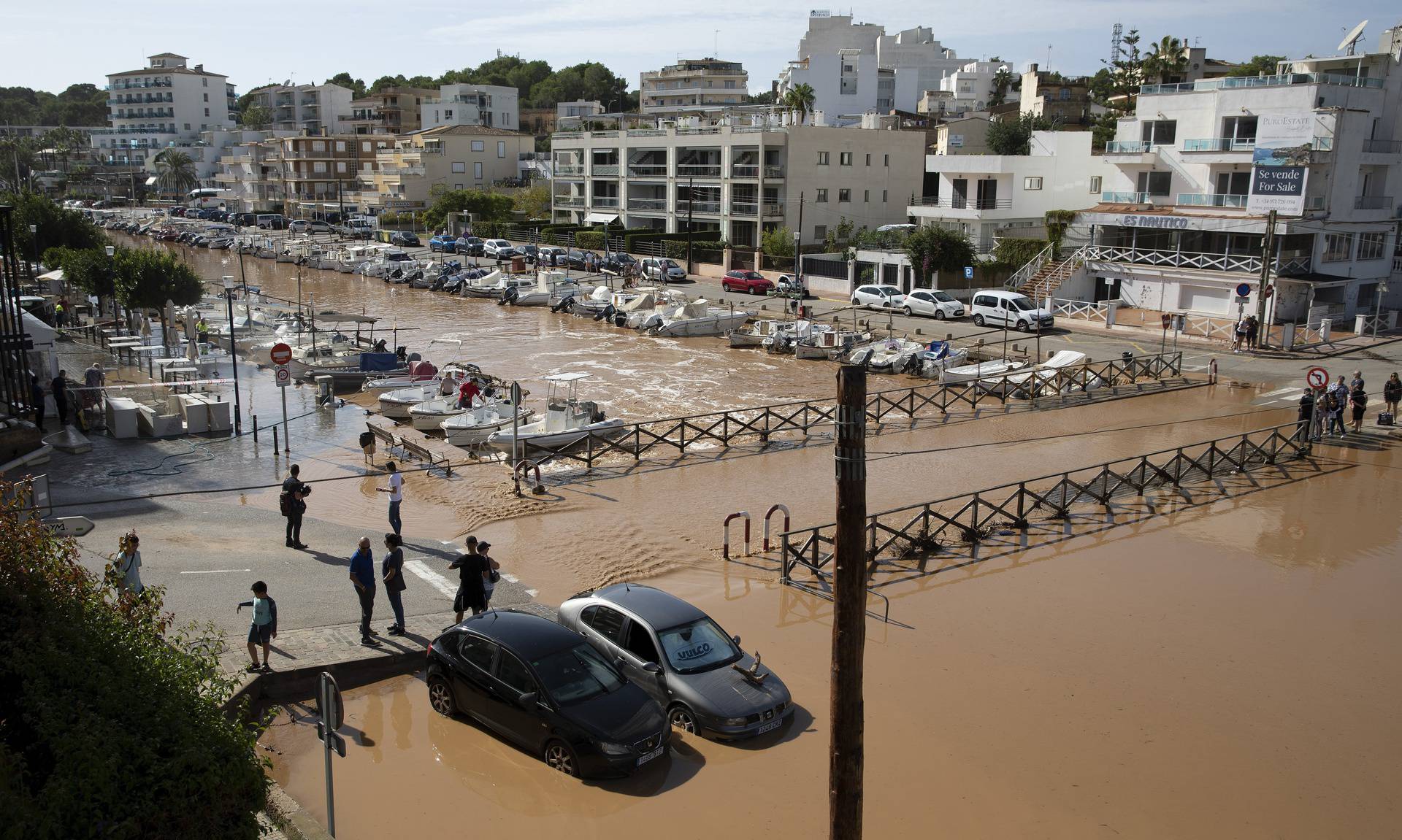 Flooding on Mallorca