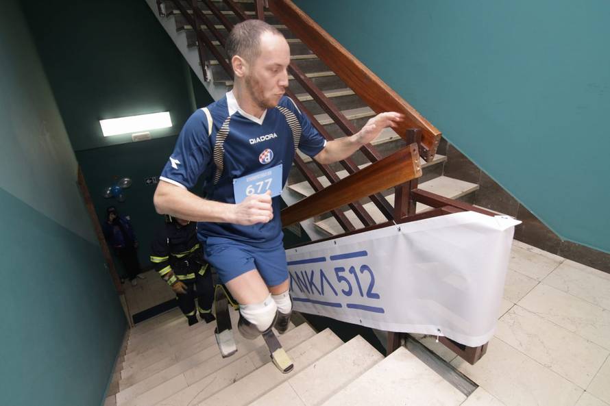 Trčali na 25. kat Zagrepčanke 'za sve koji misle da ne mogu'