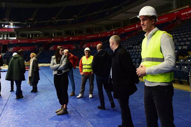 Beograd: Počelo punjenje bazena u Areni gdje će se održati 37. Europsko vaterpolo prvenstvo za muškarce 2026.