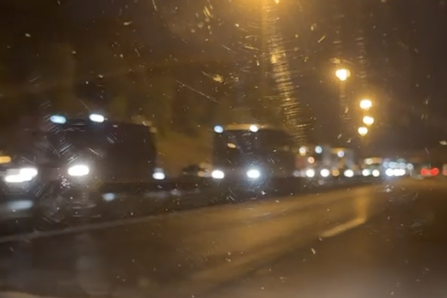 Kolona u smjeru Zagreba