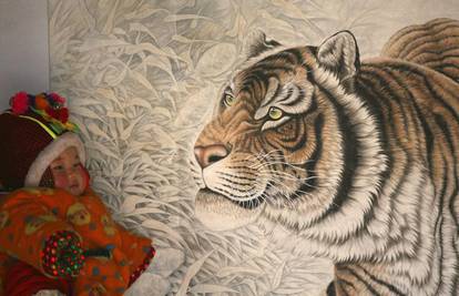 Cijelo jedno selo u Kini bavi se crtanjem tigrova
