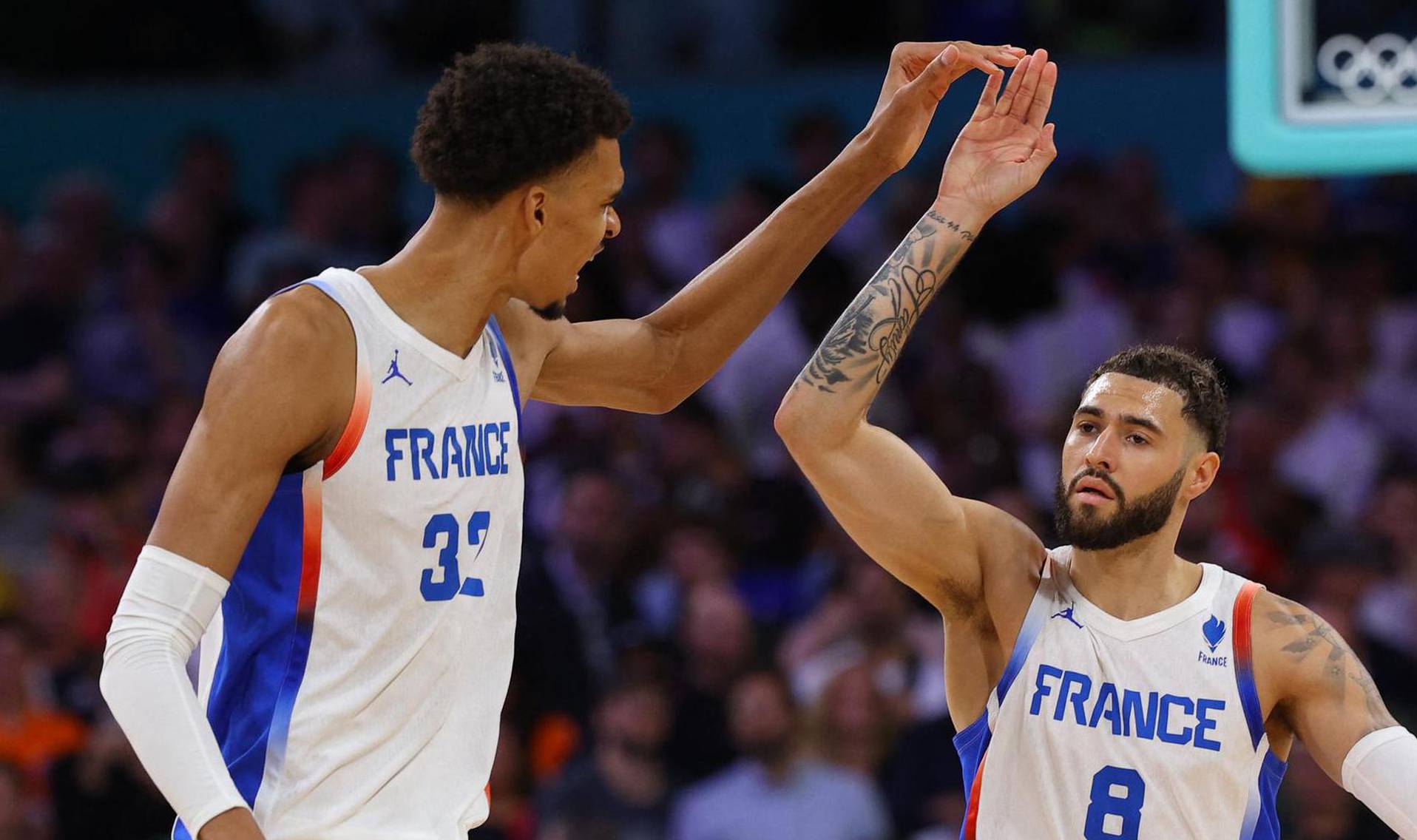 Basketball - Men's Group Phase - Group B - France vs Brazil