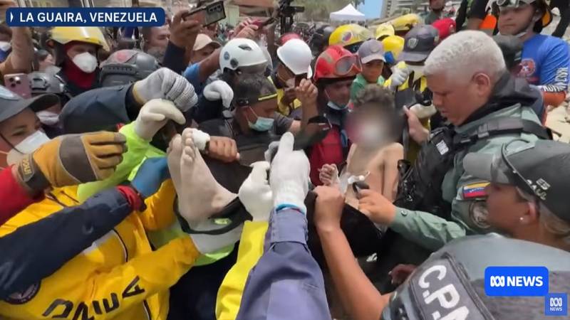 Otac i sin spašeni nakon četiri dana ispod ruševina u Venezueli
