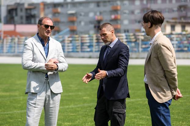 Polaganjem kamena temeljca obilje&zcaron;en po&ccaron;etak radova na rekonstrukciji nogometnog stadiona Zagreb