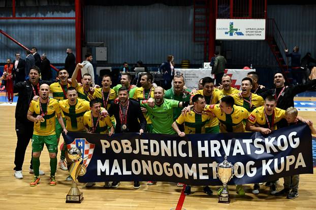 Futsal Pula u finalu Hrvatskog malonogometnog kupa pobjedio Šibenik 1983 5:2