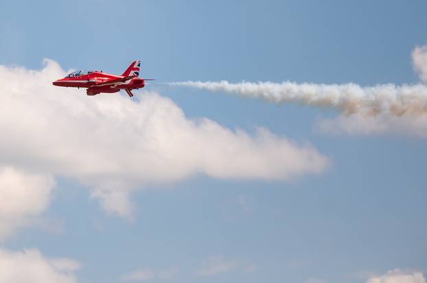 Zadar: Krila Oluje i akrobatska grupa Britanskog ratnog zrakoplovstva predstavili letačke programe