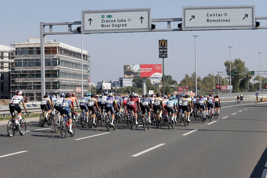 Zagreb:  Biciklistička urka Cro Race prolazi kroz grad 