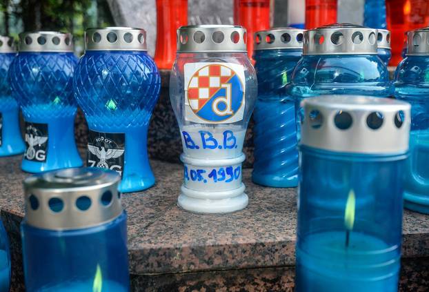 Zagreb: BBB odali počast preminulim članovima i obiljezili 30 godina od utakmice sa Zvezdom