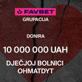 Favbet grupacija donirala više od 220.000 EUR za pomoć bombardiranoj dječjoj bolnici