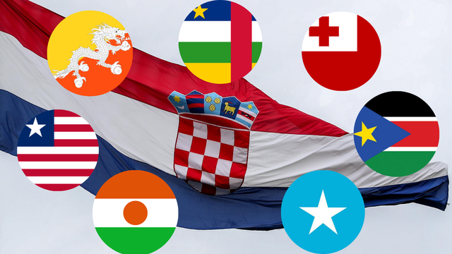 Ovih sedam država još nije formalno priznalo Hrvatsku