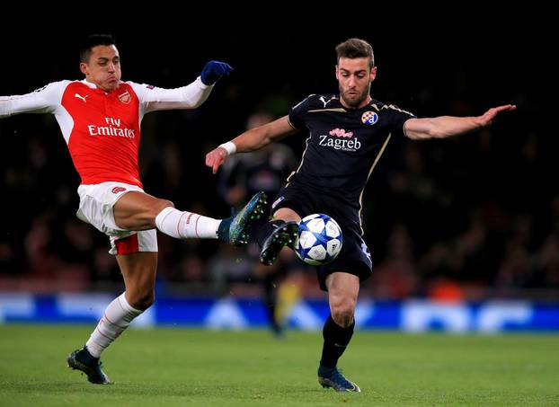 Arsenal v Dinamo Zagreb - UEFA Champions League - Group F - Emirates Stadium