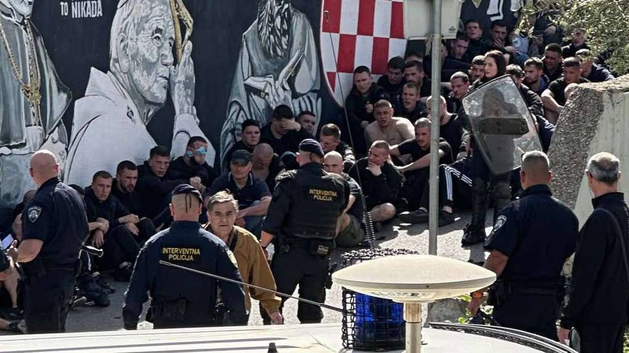 Uhitili više od 100 ljudi u Splitu: Ovako ih je policija 'postrojila'!