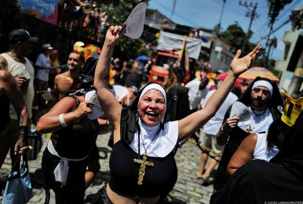 Carnival festivities in Rio de Janeiro