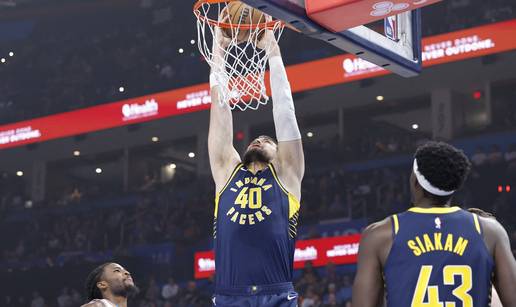 Sjajan nastup Ivice Zupca za Pacerse kod Oklahome City