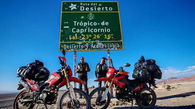 FOTO Par iz Dalmacije motorima obišao cijelu Južnu Ameriku: Pogledajte te prirodne ljepote!