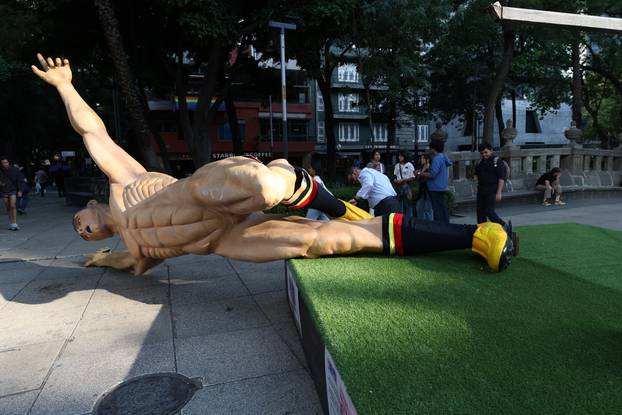 Attack on giant figures FIFA World Cup 2026
