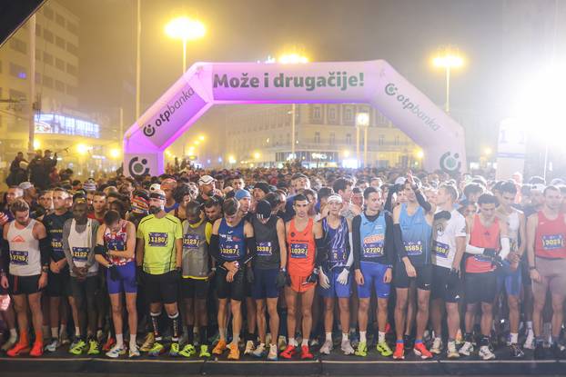 Održan 14. Zagrebački noćni cener na kojem je sudjelovalo oko 3000 trkača