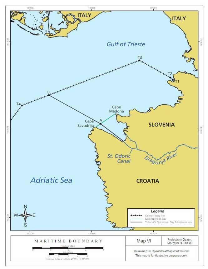 Donosimo vam karte: Kako se u Haagu dijelilo hrvatsko more