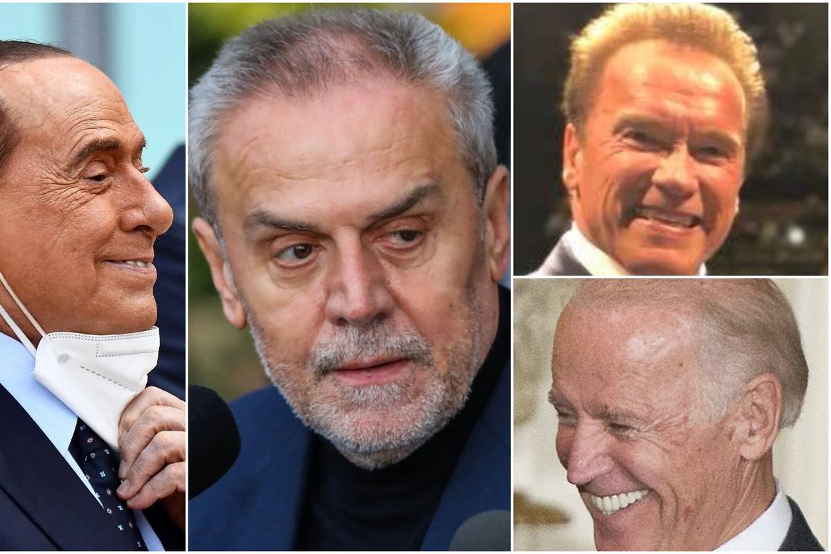 Bore se s borama: Bandić kao grinč, Berlusconi više ne može pomicati lice, Biden se zategnuo