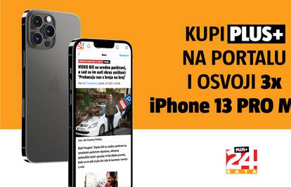 PLUS+ nagrađuje: Izvučeni dobitnici 3x iPhone 13 Pro Max