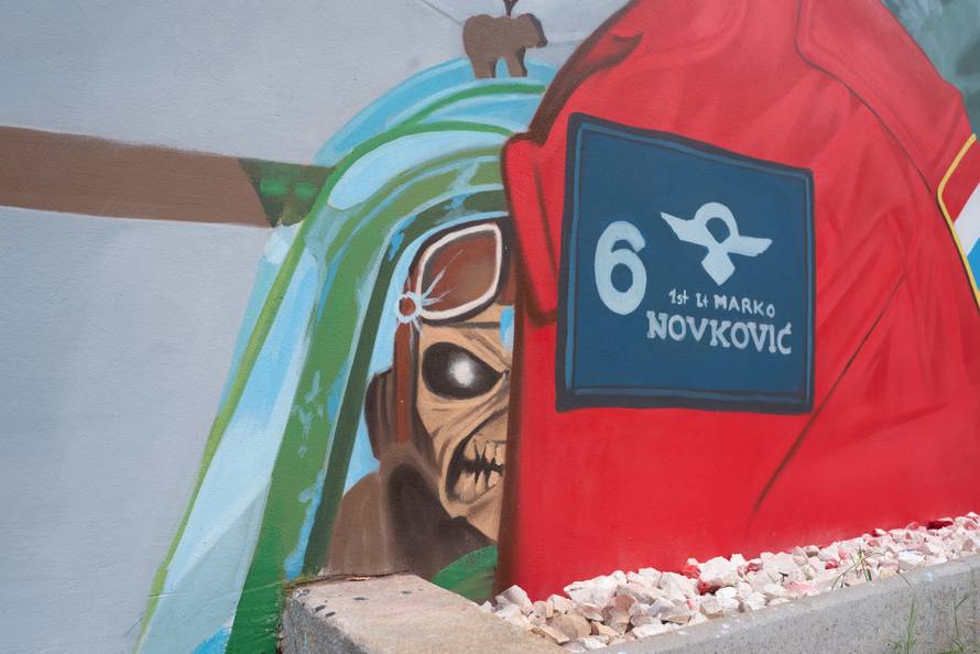 U Zadru oslikali mural u spomen preminulom pilotu Novkoviću