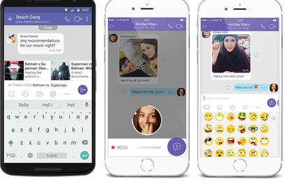 Viber uskoro pokreće instant video poruke i Chat ekstenzije