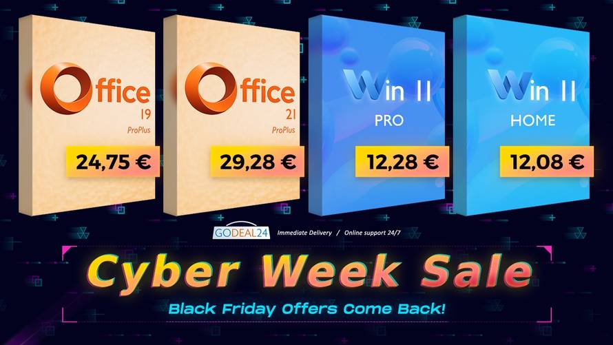 Iskoristite ovu vremenski ograničenu ponudu za MS Office 2021 i Windows 11 već od 12 €!