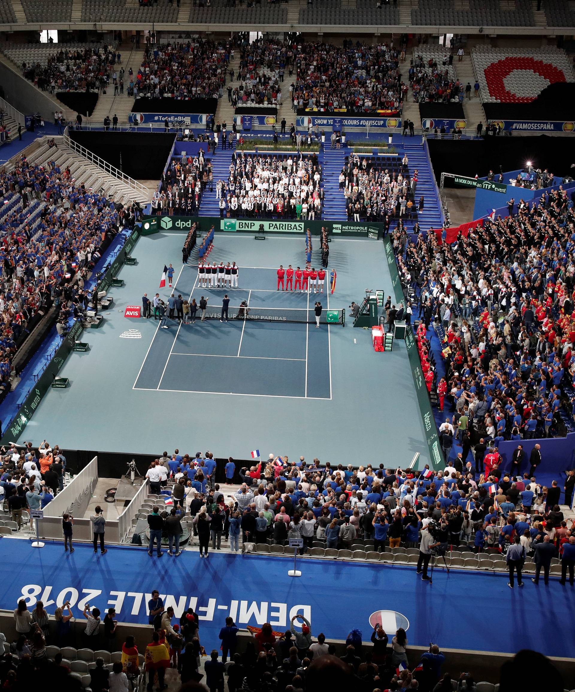 Davis Cup - World Group Semi-Final - France v Spain