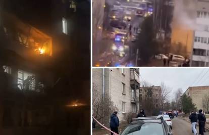 Dron udario u stambenu zgradu u Sankt Peterburgu: Trebao je napasti naftno postrojenje?