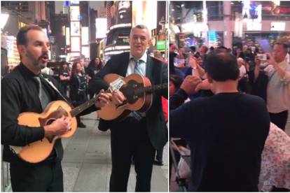 Atrakcija u New Yorku: Pjevalo se 'Hrvatska mati me rodila'...