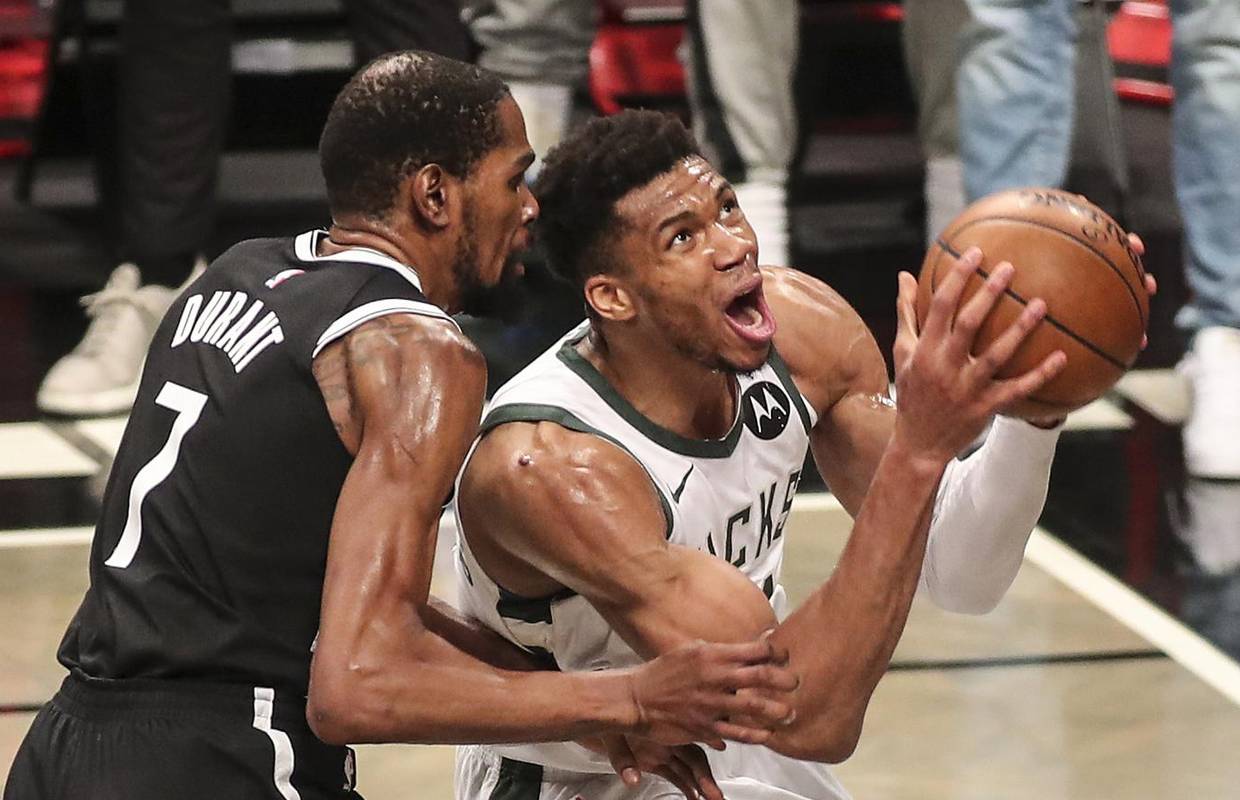 VIDEO Durant gazio crtu i odveo majstoricu u produžetak, Bucksi se provukli u finale u Brooklynu