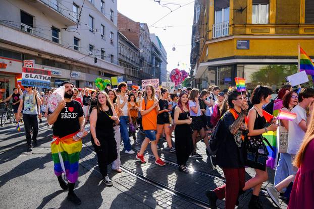 Zagreb: 21. Povorka ponosa pod sloganom "Dajte nam naša četiri zida!"